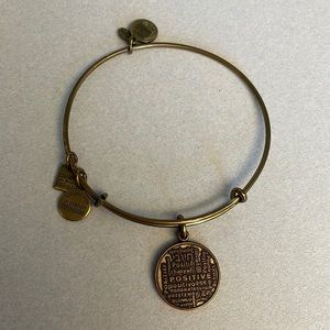 Alex and ani positivity bracelet